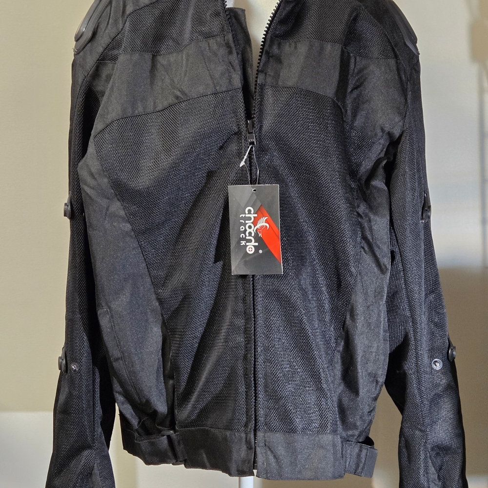 NWT,Chocho's Motocycle Jacket, Black XXL /
